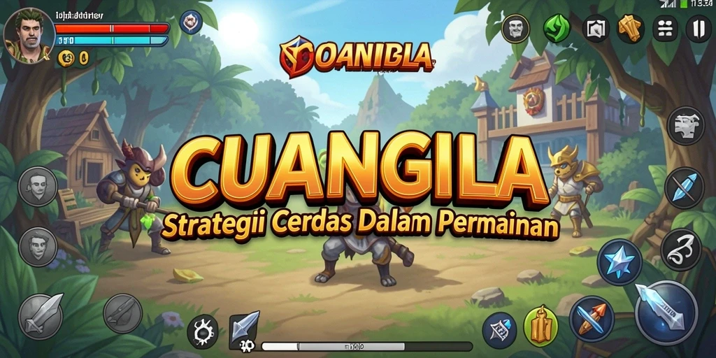 Tampilan gameplay CUANGILA yang memukau dan strategi mendebarkan.
