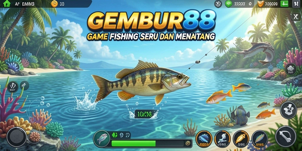Gameplay seru dari GEMBUR88 yang menghadirkan pengalaman Fishing menarik.