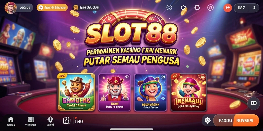 Tampilan gameplay yang menarik dan menghibur di SLOT88.