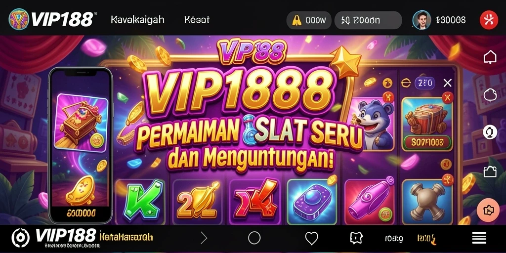 Screenshot gameplay dari VIP188 menampilkan pengalaman bermain Slot yang menarik.